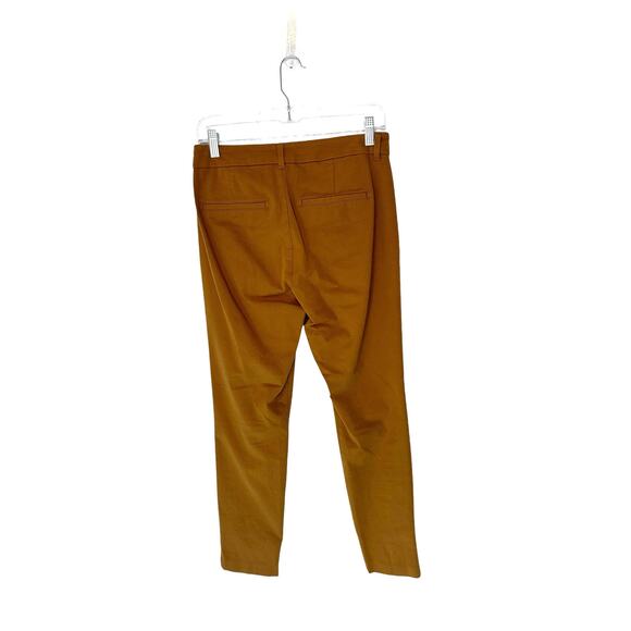 Old‎ Navy Brown Office Business Career Straight Leg Pixie Dress Pants Size 6 - Picture 7 of 11